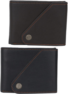 

Peacock Mundkar Boys Black, Brown Artificial Leather Wallet(6 Card Slots)