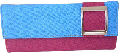 

Saugat Traders Girls Casual, Ethnic, Evening/Party, Formal, Travel, Trendy Blue, Purple Denim Wallet(10 Card Slots)