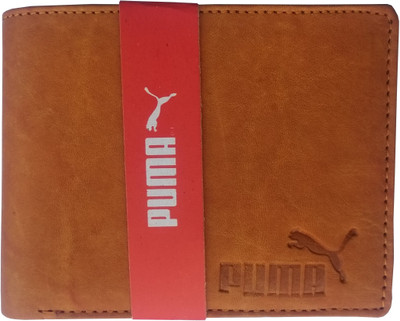 

Puma Men Tan Genuine Leather Wallet(3 Card Slots)