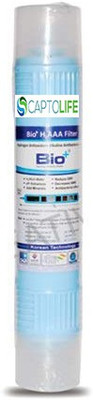 

CAPTOLIFE Bio+ Alkaline Filter 11 inch Solid Filter Cartridge(0.9, Pack of 1)