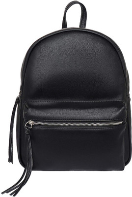 

Lychee Bags black backpack 17 L Backpack(Black)