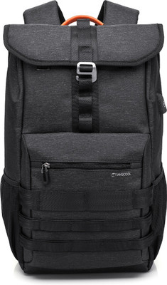 

Tangcool Modern Stylish Travelling / College / Casual Bag With USB Charging Port 36 Backpack(Black)