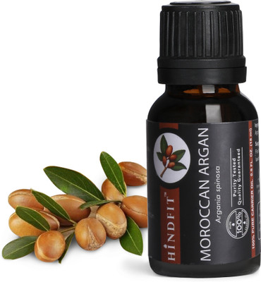 

Hindfit Moroccan Argan Oil, 100% Pure & Natural Therapeutic Grade Argan Oil For Hair & Skin(15 ml)