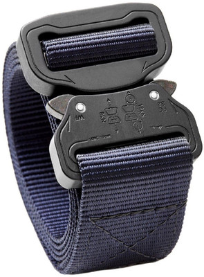 

CONTACTS Men Casual, Party, Formal, Evening Blue Nylon Belt