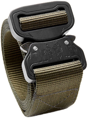 

CONTACTS Men Casual, Party, Formal, Evening Green Nylon Belt
