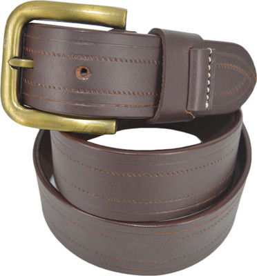 

Leather Pavilion Men Casual Brown Genuine Leather Belt