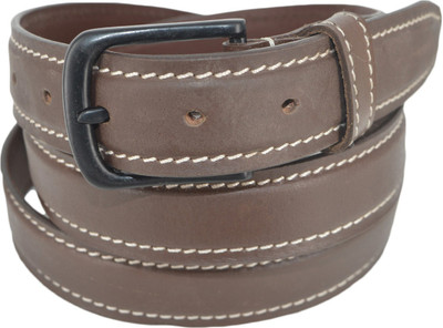 

Leather Pavilion Men Casual Brown Genuine Leather Belt