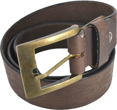 

Leather Pavilion Men Casual Brown Genuine Leather Belt