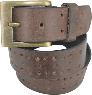 

Leather Pavilion Men Casual Brown Genuine Leather Belt