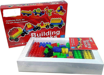 

Genextonline Plastic Building Blocks Set - Intellectual Blocks Set For Kids(Multicolor)