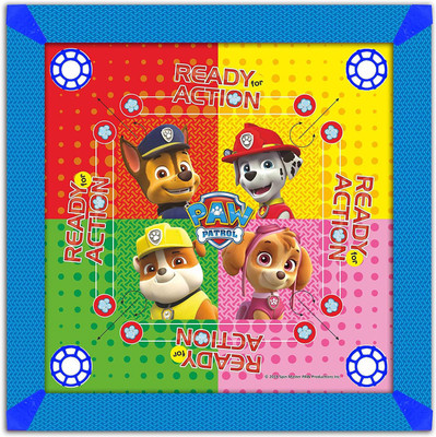 

Paw Patrol Kids Carrom Board (26x26 inch) Board Game