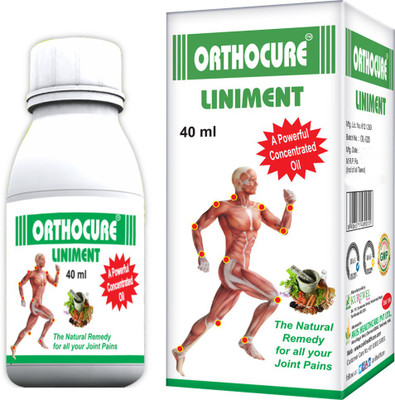 Ortho Cure Liniment Joint Pain Oil Pack of Two Liquid(40 ml)