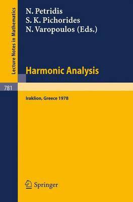 Harmonic Analysis 1978(English, Paperback, unknown)