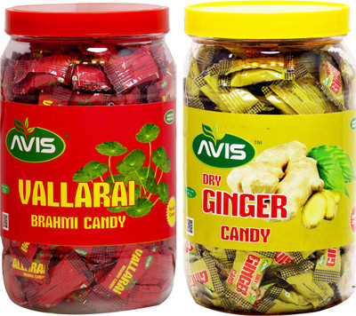 

Avis Vallari & Dry Ginger Candy (200 Pieces) (Combo Of 2) Vallari, Dry Ginger Candy