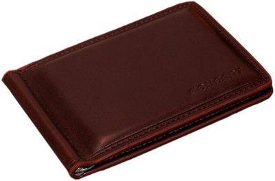 

Hide & Sleek 4 Card Holder(Set of 1, Brown)