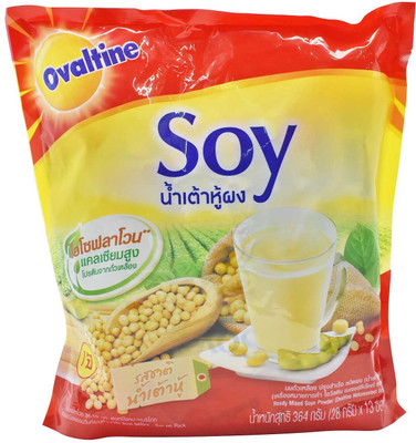 

ovaltine Soy Ready Mixed Soya Powder - 364g (13x28g)(364 g, Pouch)