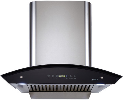 

Elica WD HAC Touch BF 60 SS, Auto Clean, Touch Control Wall Mounted Chimney(Silver 1200 CMH)