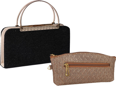 

Fillincart Casual, Formal, Party Brown, Black Clutch, Black;brown