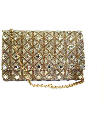 

Niche Party Brown Clutch