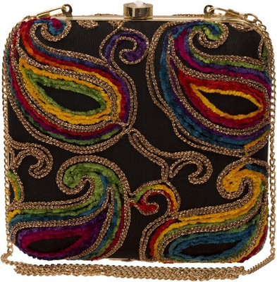 

The Indian Handicraft Store Party Multicolor Clutch