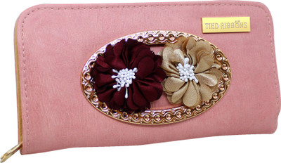 

Tied Ribbons Casual, Party Pink Clutch