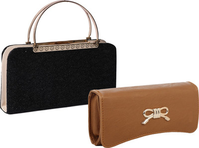 

Fillincart Casual, Formal, Party Brown, Black Clutch, Black;brown
