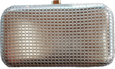 

The Indian Handicraft Store Party Silver Clutch