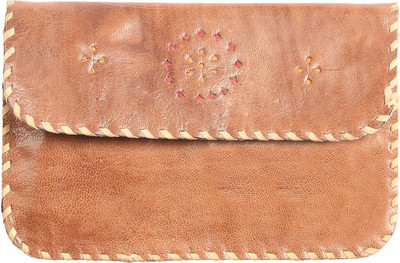 

The Indian Handicraft Store Party Brown Clutch