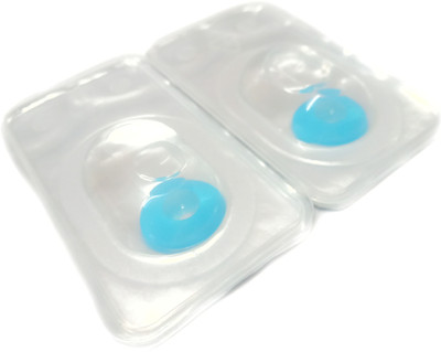 

Crosetta Pure Light Blue Eyes Yearly Contact Lens(0, Blue, Pack of 1)