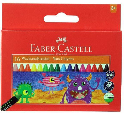 

Faber-Castell 16 Wax Crayons (75mm)(Assorted)