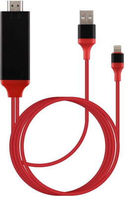 

Triangle Ant 7F2D CABLE HDMI Cable(Compatible with Mobile, Laptop, Tablet, Mp3, Gaming Device, Red & Black)