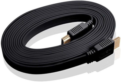 

ANDTRONICS HDMI to HDMI 1.4v Gold Plated Full HD Cable 1080p, 1440p, 1600p 3D, ARC, HDCP supported - 5M 15 FT HDMI Cable(Desktops, Laptops, TV, Black)