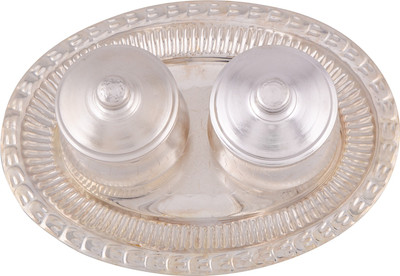 

G S Museum Bowl Tray Serving Set(Pack of 3)