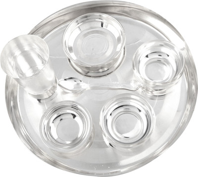 

GS Museum Pack of 7 Dinner Set(Silver Plated)