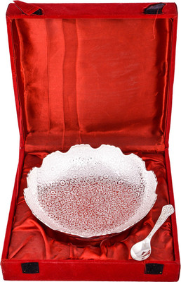 

G S Museum Silver Plated Decorative Platter(Multicolor, Pack of 2)