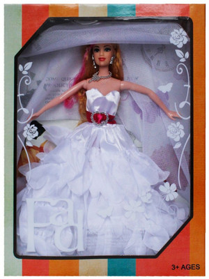 

TOYGALAXY PRINCESS DOLL FOR GIRLS(White)