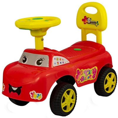 

Pandaoriginals Car Non Battery Operated Ride On(Red)