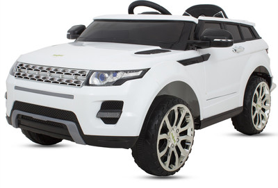 

Baybee Range Rover Battery Operated Kids Car with Music,Headlights with 35Kg Weight Capacity Kids Car/ Children Remote Control Car for kids/ Kids Ride On Cars to Drive / Baby Car / Electric Car for Kids ( White) Car Battery Operated Ride On(White)