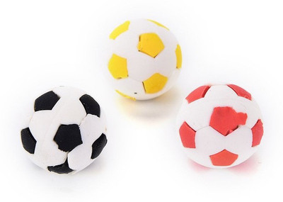 

ERA INNOVATIVE GIFTING 888888 Eraser(Set of 3, Multicolor)