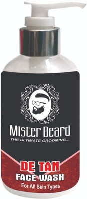 

Mister Beard DE TAN FACEWASH 200ML Face Wash(200 ml)