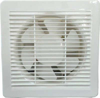 

Extra Power 10inch 6 Blade Ventilation Exhaust Fan (White,Black) 6 Blade Exhaust Fan(grey, black, Pack of 1), Black;grey