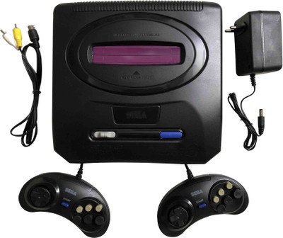 

PTCMart Sega 16 bit tv video game Sonic game inside N/A GB with 20 to 25 games(Multicolor)