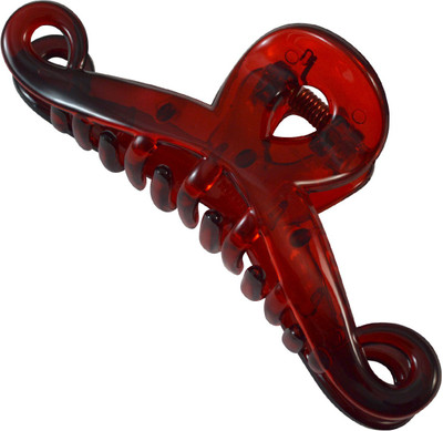 

Sarah Red Moustache Shaped Hair Claw(Red)