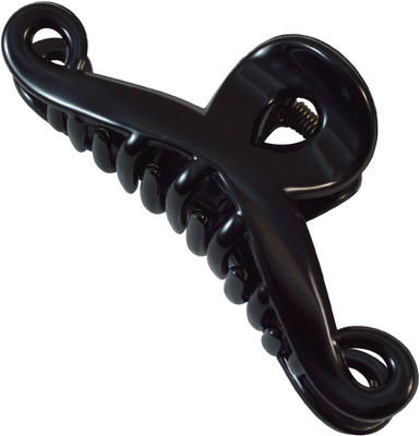 

Sarah Black Moustache Shaped hair cluther for women - Black Hair Claw(Black)