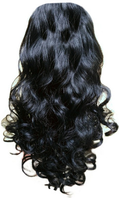 

Alizz Lovely Curly half head wig for girls and women Hair Extension