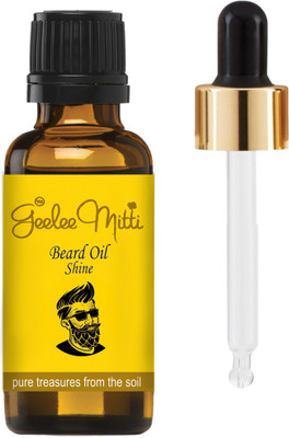 

Geeleemitti Beard Oil Shine for Stimulating Shine & Lustre, Beautiful Facial Hair, Beard and Moustache Hair Oil(30 ml)