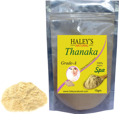 

haley's natural Thanaka powder Grade - A for hair removal Cream(15 g)