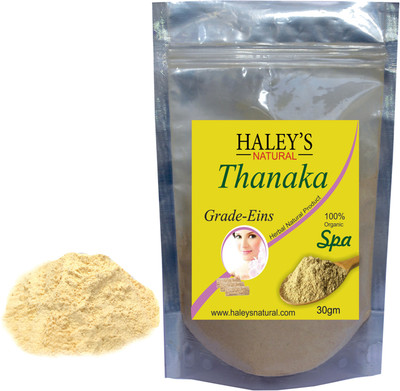 

haley's natural Thanaka powder Grade - E for hair removal Cream(30 g)