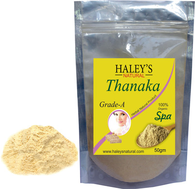 

haley's natural Thanaka powder Grade - A for hair removal Cream(50 g)