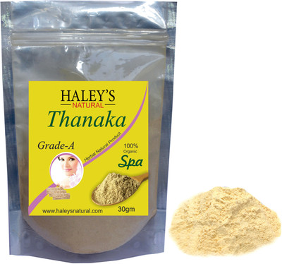 

haley's natural Thanaka powder Grade - A for hair removal Cream(30 g)